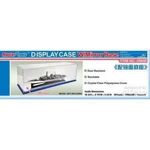 Trumpeter Display Case W/mirror Base 501x149x146mm Wxl - Master Tools pas cher