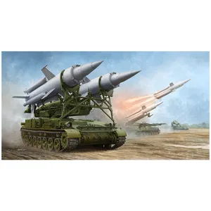 Soviet 2k11a Tel W/9m8m Missilekrug-a (sa-4 Ganef)- 1:35e - Trumpeter