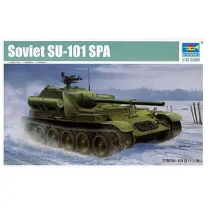 Comparateur de prix : Maquette Char : Canon Automoteur Soviet SU-101 SPA Trumpeter
