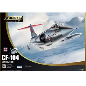 Maquette Chasseur CF-104 1/48 - Kinetic Maquette d'avion - 5348127 pas cher