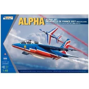 Comparateur de prix : Non communiqué Alpha Jet Patrouille De 2017 2-in-1 Kit - 1:48e - Kinetic
