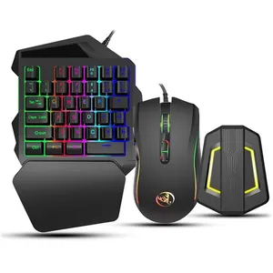 Kit de Clavier Souris Base d'Adaptateur de Jeu version Mobile pour And... pas cher