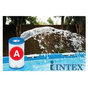 Comparateur de prix : Intex - 6 x Filtre a pour cartouche d'entretien de piscine Type a