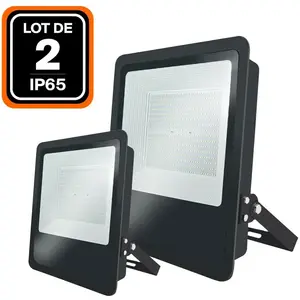 EUROPALAMP Lot de 2 Projecteurs LED Industriel MOON 500WVendu parcdiscount