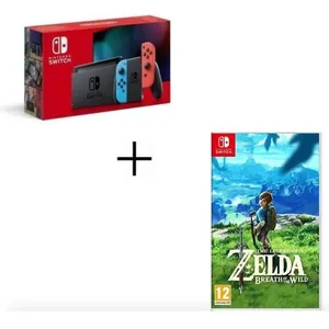 CONSOLE NINTENDO SWITCH + ZELDA BREATH OF THE WILD pas cher