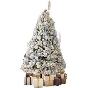 OEM Arbre de Noël artificiel, pré-éclairé avec des LED blanc chaud, mo... pas cher