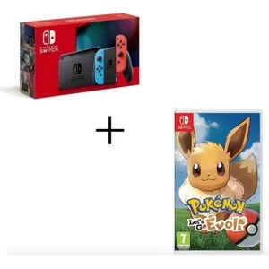 CONSOLE NINTENDO SWITCH + POKEMON EVOLI pas cher