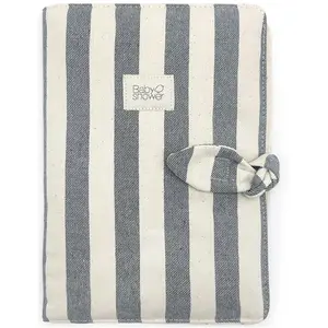 Babyshower Protège carnet de santé Knot Navy Jean pas cher