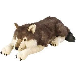 Wild Republic Jumbo Wolf Plush, Peluche Géante, Peluche, Cadeaux pour ... pas cher