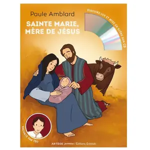 Comparateur de prix : Artege Jeunesse Sainte Marie, mère de Jésus: raconté par Téo (livre et CD audio)