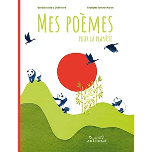 Akinome Mes poèmes pour la planète pas cher