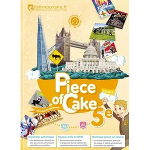 Comparateur de prix : Anglais 5e - Piece of Cake Lelivrescolaire.fr (Auteur)