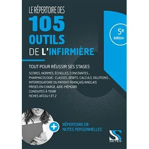 Setes Le répertoire des 105 outils de l'infirmière pas cher