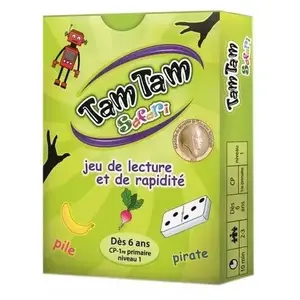 AB LUDIS Tam Tam Safari - Jeu de lecture et de rapidité (donnée non spécifiée) pas cher