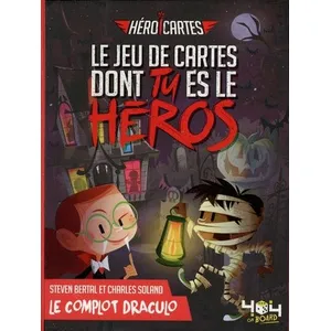 Comparateur de prix : 404 Editions Héroï'cartes : Le complot Draculo - Jeu de cartes dont tu es le héros - De 8 à 12 ans