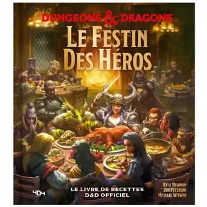 ISBN 404 Editions Donjons & Dragons - Le livre de recettes officiel pas cher