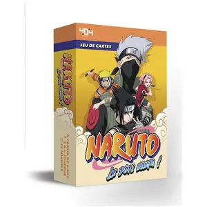 404 Editions Naruto - Mon jeu de cartes - Le défi ninja ! pas cher