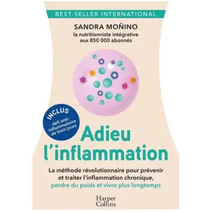 Harpercollins Adieu l'inflammation broché pas cher