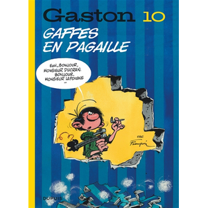 Dupuis Gaston (édition 2018) - Tome 10 - Gaffes en pagaille (BD) pas cher