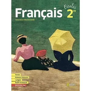 ISBN Belin Éducation Escales Français 2de pas cher