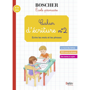 Comparateur de prix : Belin Éducation Cahier D'écriture N° 2 - Ecrire Les Mots Et Les Phrases