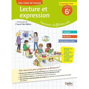 ISBN Mon cahier de Français - 6e