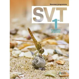 Comparateur de prix : Belin Éducation SVT 1re : enseignement de spécialité : nouveau programme