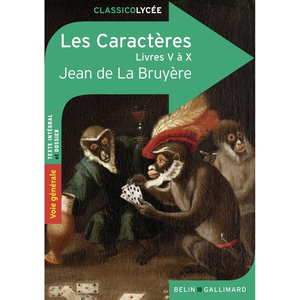ISBN Les Caractères (Livres V à X)