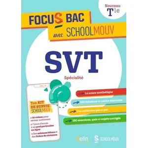 Comparateur de prix : Belin Éducation Focus bac svt specialite terminale