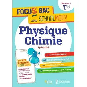Comparateur de prix : ISBN Focus bac physique-chimie specialite terminale