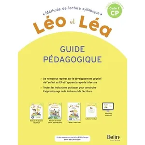 Comparateur de prix : ISBN Méthode De Lecture Syllabique Cp Cycle 2 Léo Et Léa - Guide Pédagogique