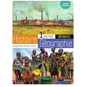 ISBN Histoire-Géographie-EMC Bac Pro 1re pas cher