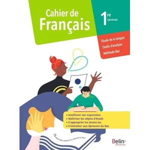 Comparateur de prix : ISBN Cahier de Français 1re Générale