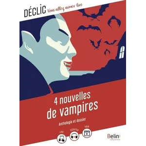 ISBN Belin Éducation 4 nouvelles de vampires pas cher