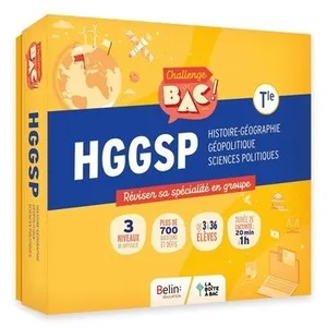 Comparateur de prix : ISBN Challenge bac - specialite hggsp