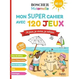 Comparateur de prix : Belin Éducation Mon super cahier avec 120 jeux