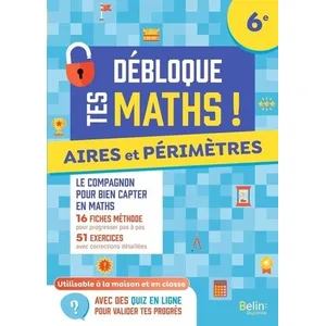 ISBN Aires et périmètres (6e) pas cher