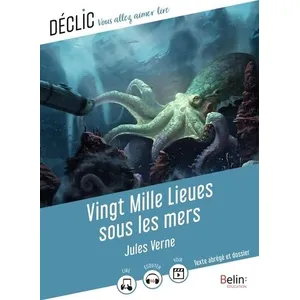 ISBN Belin Éducation Vingt Mille Lieues sous les mers pas cher