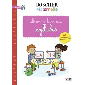 ISBN Mon cahier des syllabes pas cher