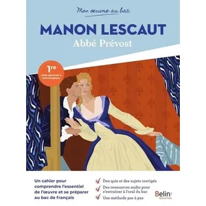 Comparateur de prix : ISBN Mon oeuvre au bac - Abbé Prévost, Manon Lescaut