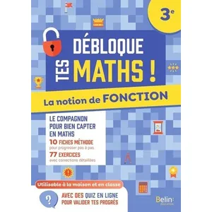 Comparateur de prix : ISBN La notion de fonction (3e)