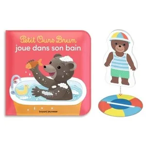 Bayard Jeunesse Petit Ours Brun joue dans son bain pas cher
