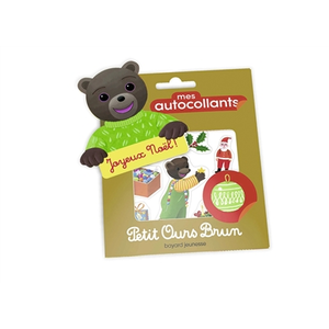 Comparateur de prix : Bayard Jeunesse Mes autocollants Petit Ours Brun - Joyeux Noël !