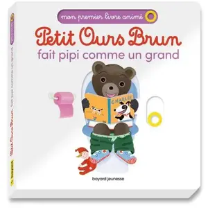 Bayard jeunesse Petit Ours Brun fait pipi comme un grand - Mon premier livre animé pas cher