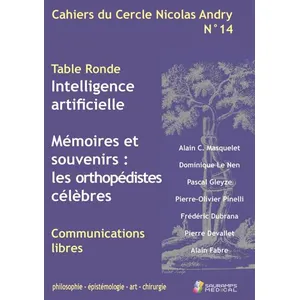Comparateur de prix : Sauramps Medical Cahiers du cercle nicolas andry n 14