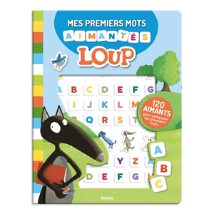 Auzou Editions Mon aventure aimantée - mes premiers mots aimantés loup pas cher