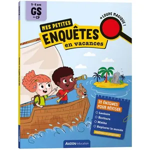 Comparateur de prix : Auzou Éditions Cahier de vacances : Mes petites enquêtes en vacances - de la GS au CP