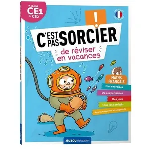 Comparateur de prix : Auzou Éditions C'est Pas Sorcier De Réviser En Vacances Du Ce1 Au Ce2
