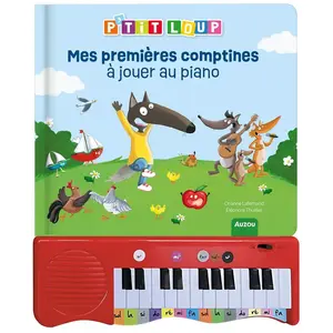 Comparateur de prix : Auzou Éditions P'tit Loup : mes premières comptines à jouer au piano
