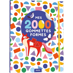 Editions Auzou Mes 2000 gommettes formes Nadia Taylor (Illustration) pas cher